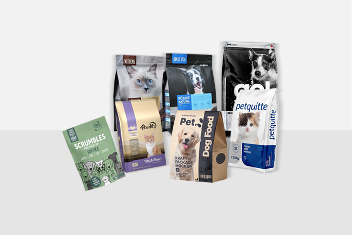Pet food & treat packaging