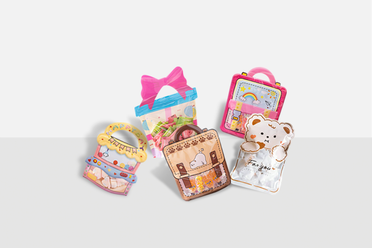Special shaped pouches
